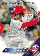 2016 Topps #68 Odubel Herrera Future Stars Philadelphia Phillies ⚾ - £0.66 GBP