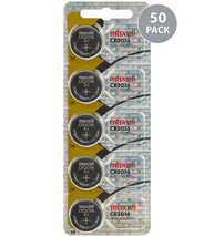 Maxell CR2016 3 Volt Lithium Coin Cell Batteries (50 Count) - Tracking Included! - £33.62 GBP