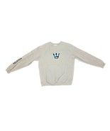 Peloton × Hust Wilson Cream Crew Neck Sweatshirt BLM NYC Graphic Sz L - $32.57 CAD