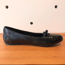 39.5 / 9.5 - Prada $390 Black Patent Leather Ballet Flats Shoes w/ Box 0212KO - £118.87 GBP