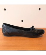 39.5 / 9.5 - Prada $390 Black Patent Leather Ballet Flats Shoes w/ Box 0... - £119.54 GBP