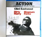 Dirty Harry / Magnum Force (2-Disc Blu-ray, 1971 &amp; 1973) NEW !   Clint E... - £7.51 GBP