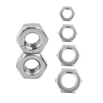 50 PCS 5/16-18 Stainless Steel Hex Nuts, 18-8 A2 (304) - $11.70