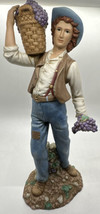 2003 Home Interiors &quot;The Young Harvester&#39;s&quot; MALE Figurine Only #14001-03 - £22.56 GBP