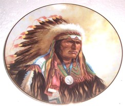 1991 &quot;Strength of the Souix&quot; Perillo Native Indian Collectible Plate - £51.02 GBP