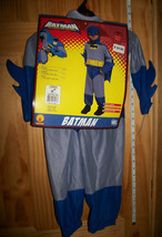 Batman Baby Costume 1-2 YR Toddler Bat Man Superhero Hero Rubies Party Outfit - £19.09 GBP