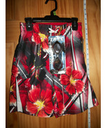 Joe Boxer Boy Clothes 8 Medium Swimwear New Red Flower Swim Trunks Bathi... - $18.99