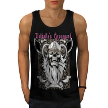 Valhalla Graveyard Tee Monster Skull Men Tank Top - £10.23 GBP