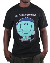 In4mation Fu $ K Yourself Flipping Mezzo Dito Skateboard Uomo T-Shirt NW - $15.03