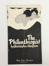 1970 May Fair Theatre Programme The Philanthropist by Christopher Hampton - $14.20
