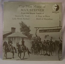 The Film Music Of Max Steiner Mint/SEALED Limited Soundtrack LP--FREE Shipping - £20.15 GBP