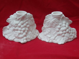 Grape Candle Holders Bisque Ready to Paint - $20.00