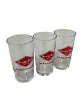 Grain Belt Beer Glasses 8 Ounce Diamond Logo 4 And 1/4 Inch Tall Lot of ... - $12.85