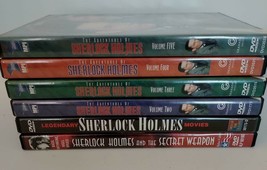 Sherlock Holmes Adventures DVD Volume 2,3,4,5 and Secret Weapon and Legendary  - £22.38 GBP