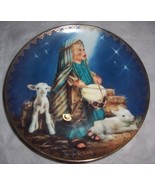 1995 THE MIRACLE OF CHRISTMAS MUSICAL PLATE BY J. WELTY - £48.53 GBP