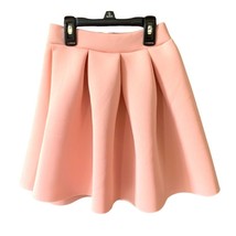 Charlotte Russe Womens Size XS PInk Scuba Mini Skirt Full Barbie Core Ba... - £10.04 GBP