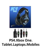 ONIKUMA K1Pro Stereo Bass Surround Gaming Headset PS4 Pro Xbox One PC Mi... - £27.75 GBP