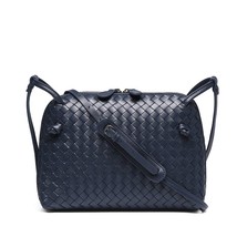 Women&#39;s Shoulder Bag 100% Leather Hand-woven Soft Sheepskin   Bag Fashion Design - £88.93 GBP