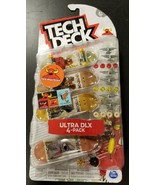 Tech-Deck Ultra DLX 4 Pack Fingerboards Toy Machine 2019 Edition Tiny Sk... - £23.34 GBP