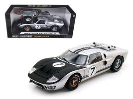 1966 Ford GT-40 MK II #7 Silver 1/18 Diecast Model Car by Shelby Collectibles - €114,99 EUR