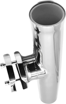 Marine Boat Stainless-Steel Clamp-On Fishing Rod Holder for Rail 1- - £103.79 GBP