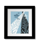 Life is a Highway by Tom Cochrane Song Lyric Music Art - Print, Canvas o... - $358.10 MXN+
