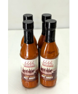 Pack of 4 6666 Four Sixes Bronc Pickin&#39; Hot Sauce with a Jalapeno Kick 6 oz - $305.63 MXN