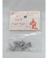 Figures Armour Artillery MLR USI 3 WWII Metal Soldier Infantry Miniatures - $15.84