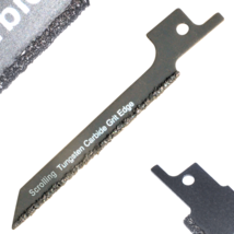 Carbide Reciprocating Saw Blade Scroll Fiber Glass Hardie Drywall Cement Board - £7.83 GBP
