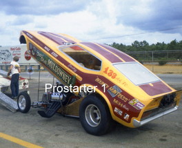 SHIRLEY MULDOWNEY Bounty Huntress Mustang 4x6 Color Drag Racing Photo At... - £1.95 GBP