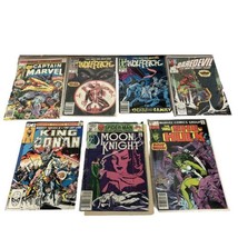 80&#39;s Marvel Comic Lot: Daredevil, Wolf Pack, She Hulk, Moon Knight, King Conan + - £15.67 GBP