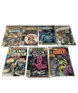 80&#39;s Marvel Comic Lot: Daredevil, Wolf Pack, She Hulk, Moon Knight, King... - £15.71 GBP