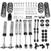 3.25" Lift Kit w/ Dual Steering Stabilizer for Jeep Wrangler TJ 4WD 6-Cyl 97-02 - £349.79 GBP