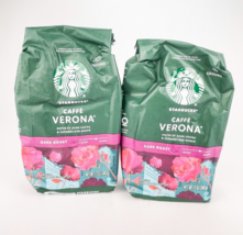 Starbucks Caffe Verona Dark Roast Ground Coffee 12 oz Each Lot Of 2 bb1/24 - £15.12 GBP