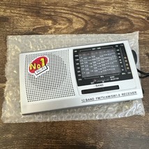 Vintage No 1 Hi-Fi 12 Band Portable Radio FM/TV/AM/SW1-9 Receiver  - $16.40