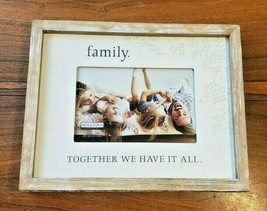 Malden Family. Together We Have It All. 4&quot; x 6&quot; Picture Frame (NEW) - £15.08 GBP