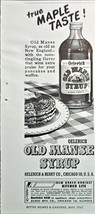Oelerich Old Manse Soup Chicago Ill USA Syrup New England 1947 Vintage P... - $216.74 MXN