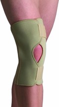 Thermoskin Open Knee Wrap Stabilizer Knee Brace, Beige, 3X-Large - £32.78 GBP