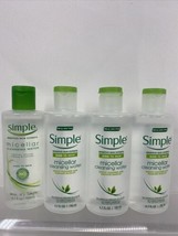 (4) Simple Sensitive Micellar Cleansing Water Make Up Removes 6.7oz - £10.38 GBP