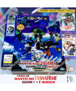 Hanyo No Yashahime Complete TV Season Anime DVD Princess Half Demon English Dub - $47.99