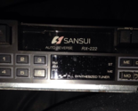 Sansui RX222 Vintage Auto Kasette Radio - $425.56