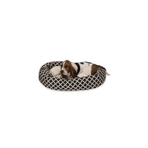 MajesticPet 32 in. Bamboo Sherpa Donut Pet Bed Black - €79,27 EUR