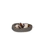 MajesticPet 32 in. Bamboo Sherpa Donut Pet Bed Black - $123.80 CAD