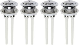 Dual Push Flushing Toilet Button Replacement Toilet Flush Button With Thread - £24.49 GBP