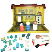1970 Vintage Little People Children&#39;s Hospital Toys - £334.31 GBP