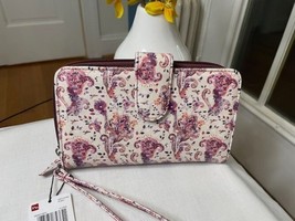 Paisley Pop! Floral Fun Wristlet &amp; Card Buddy Set – NWT - $11.88
