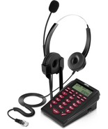 Agptek Upgraded Call Center Phone, Corded Telephone With, Noise Cancella... - $827.41 MXN