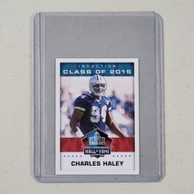 Charles Haley Dallas Cowboys Sticker Card #460 Panini Hall Of Fame Class Of 2015 - £6.37 GBP