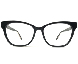 bebe Eyeglasses Frames BB5210 001 JET Black Brown Gold Cat Eye 53-16-140 - £73.05 GBP