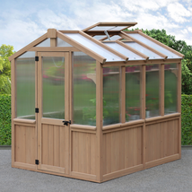 Greenhouse Small Mini Diy Polycarbonate Wooden Cold Frame Backyard Walk In New - £1,370.33 GBP